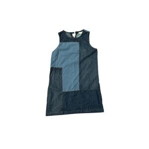 Firth Blue Patchwork Dress